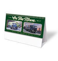 On the Move Desk Calendar