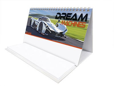 Dream Machines Task Station Desk Calendar