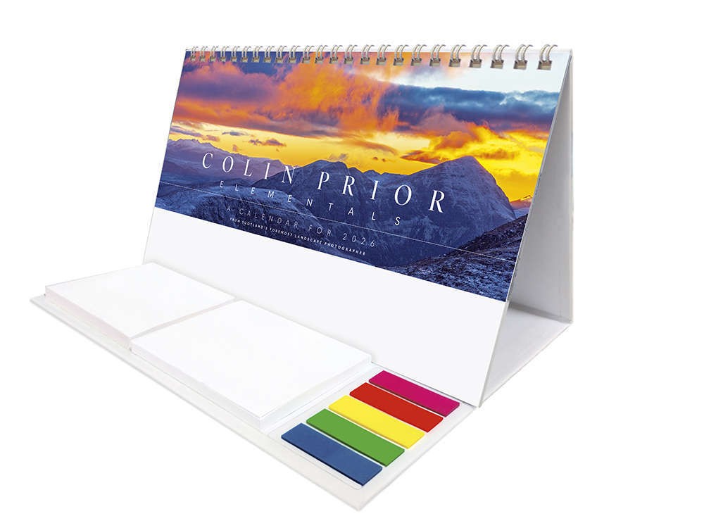 Colin Prior Note Station Desk Calendar 