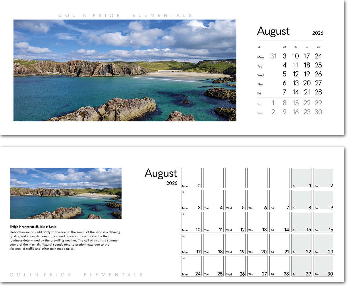 Colin Prior Note Station Desk Calendar 