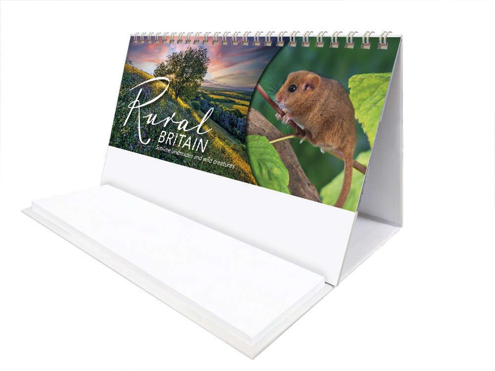 Rural Britain Task Station Desk Calendar