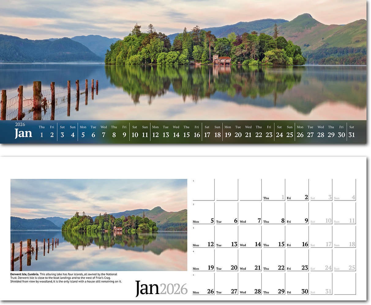 Wild Britain Desk Calendar