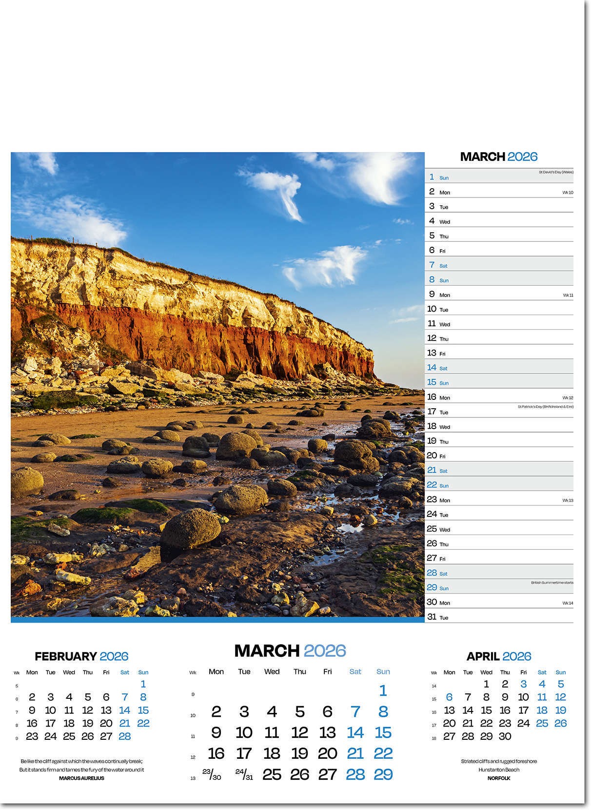 Moods of Nature Calendar