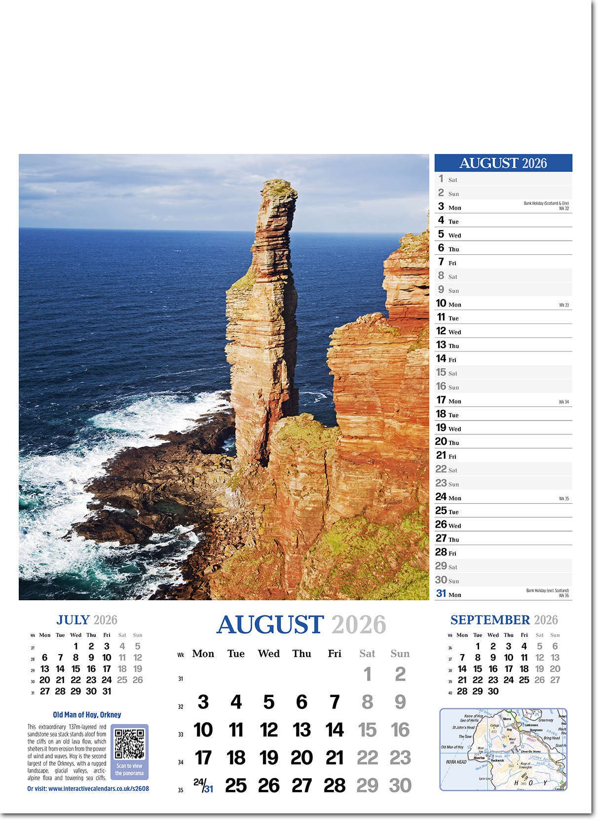 Splendour of Scotland Calendar