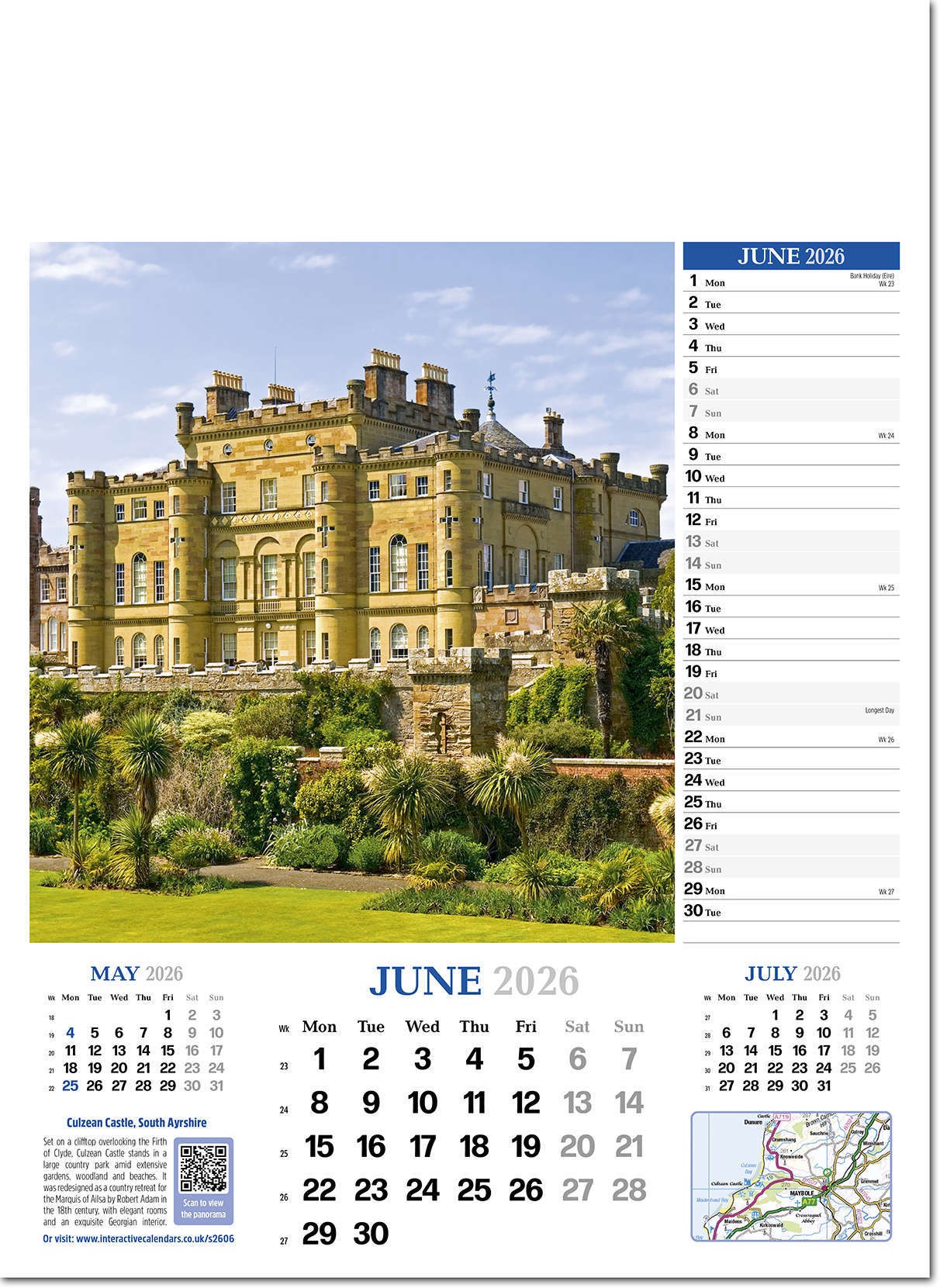 Splendour of Scotland Calendar