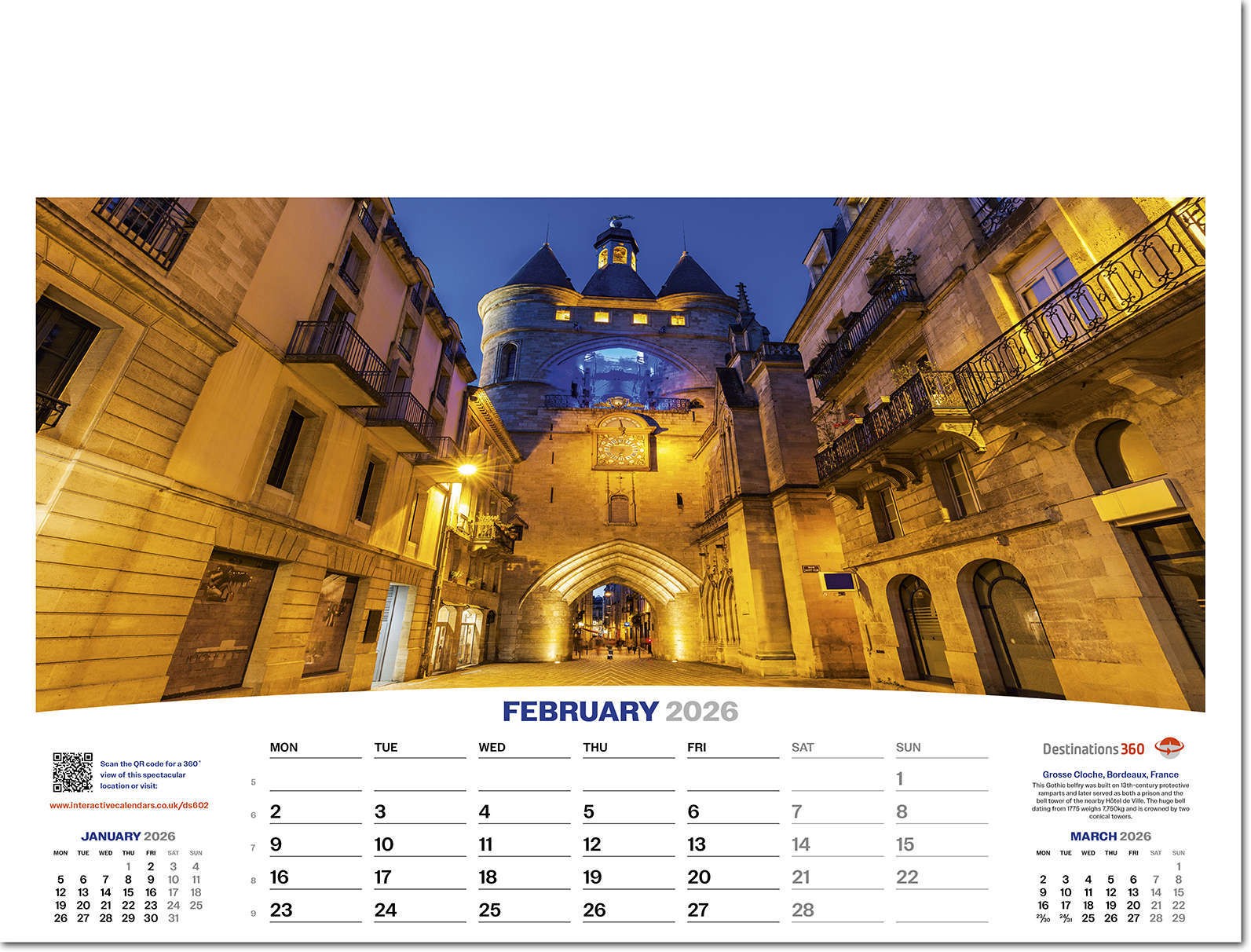 Destinations360 Calendar