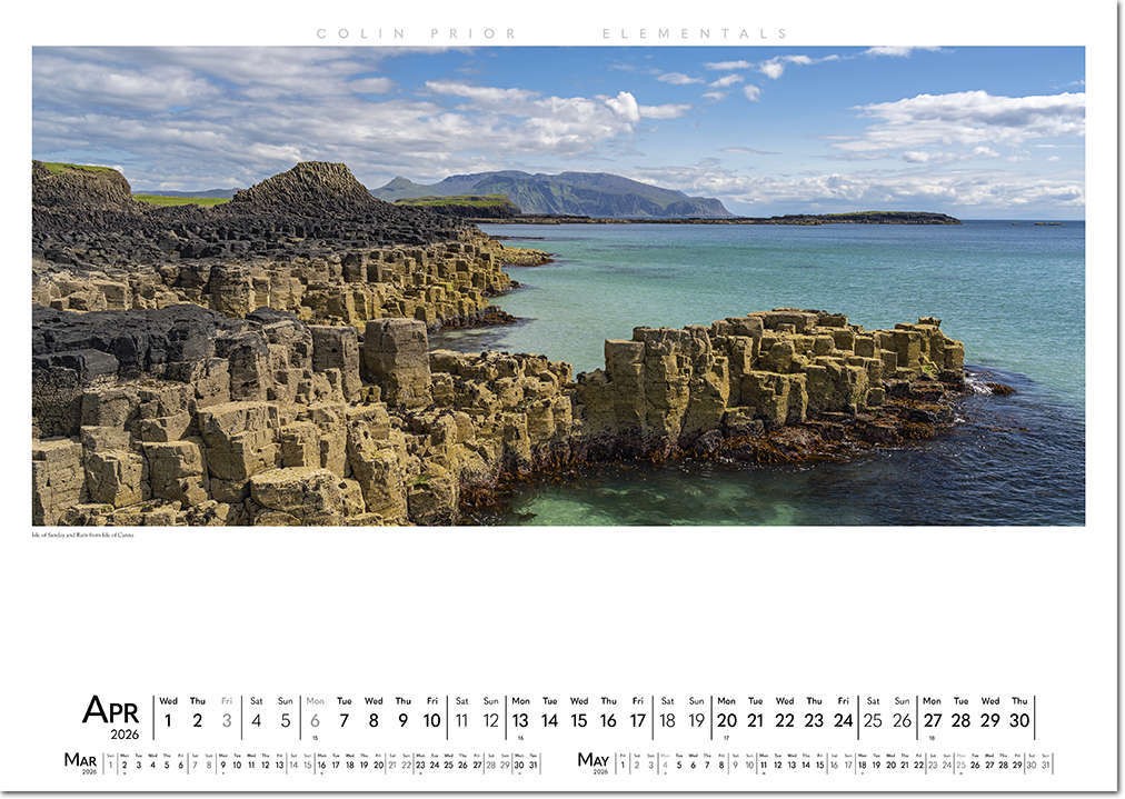 Colin Prior Elementals Wall Calendar