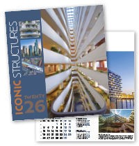 Iconic Structures Wall Calendar